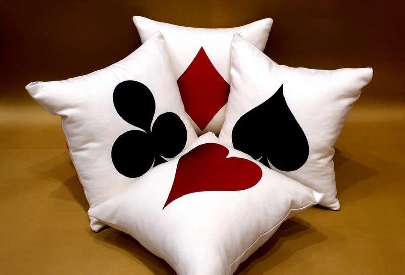 House of Cards - Spade - Cushion - 1 Pc