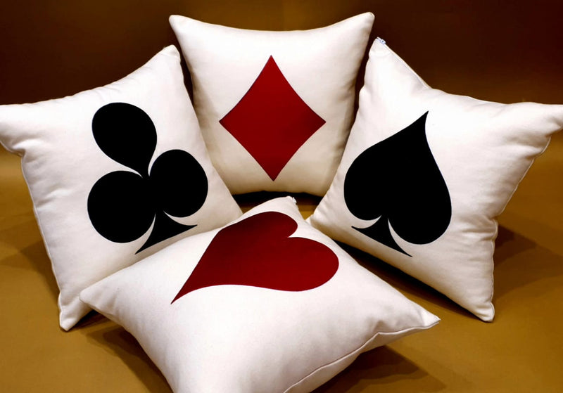 House of Cards - Clubs - Cushion - 1 Pc
